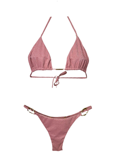 Set Lurex | Rosa Nude